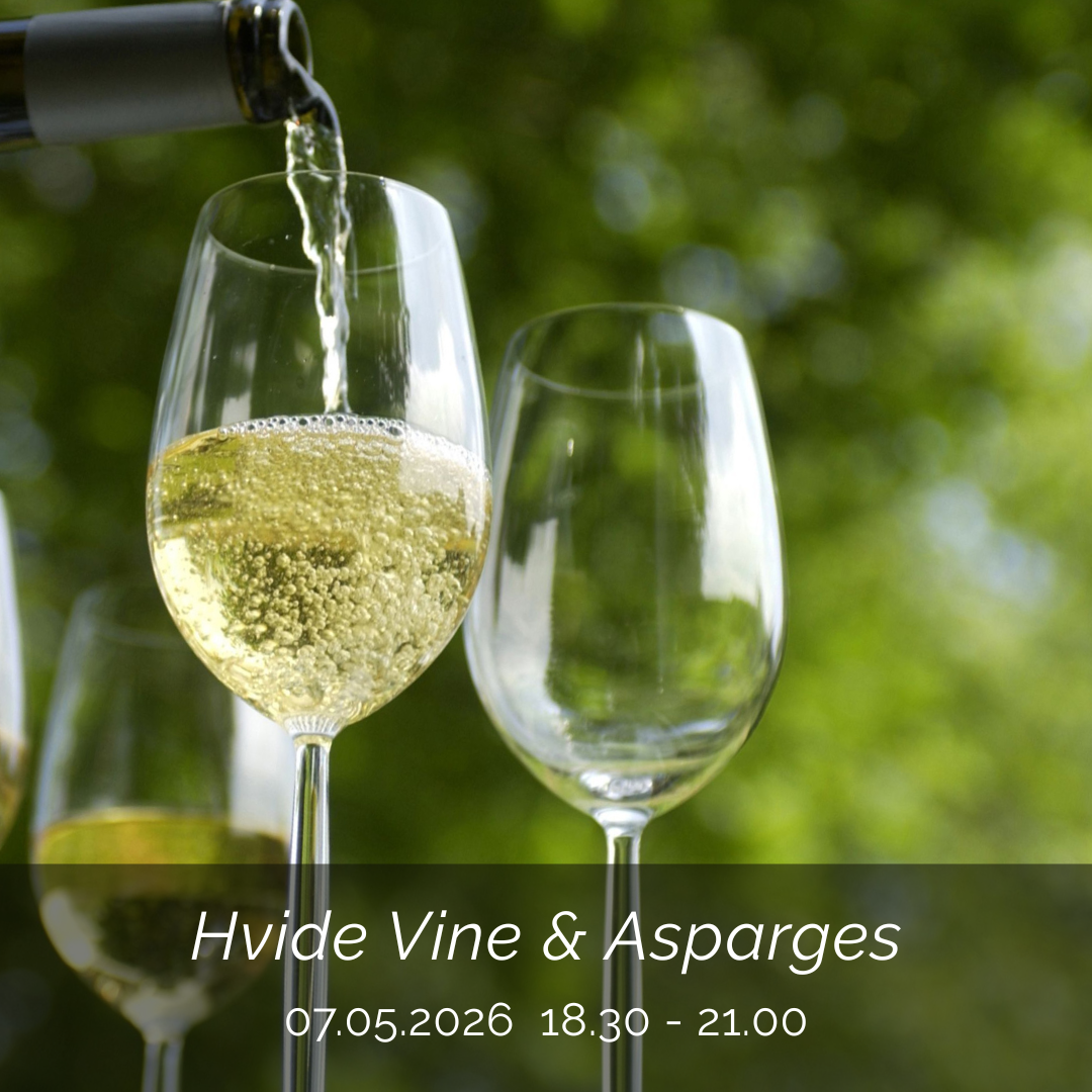 Vinsmagning · Hvide Vine & Asparges · 07.05.2026